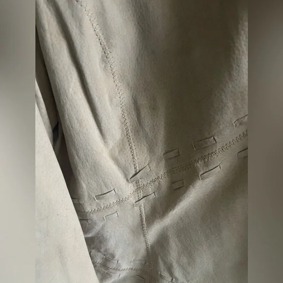 Vintage Y2K Mudd Jeans Leather and Fur Jacket - Picture 11 of 11